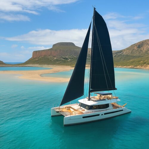 Catamaran cruise to Balos Lagoon, Crete