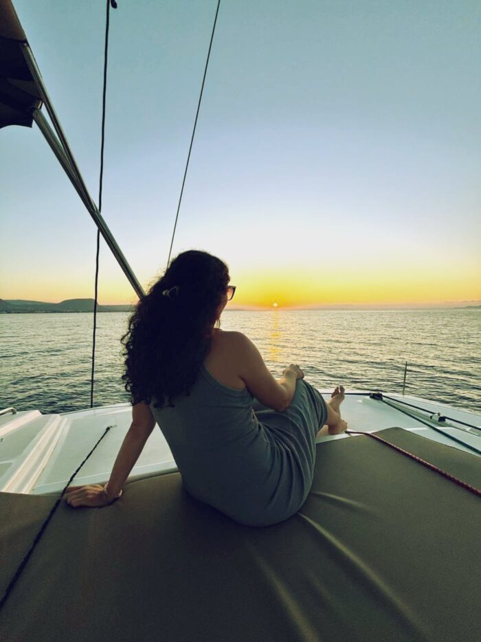 Sunset_catamaran_trip_Heraklion_Crete