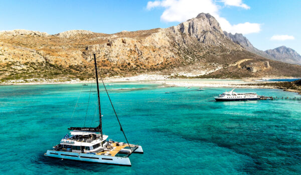 Balos route seen from above