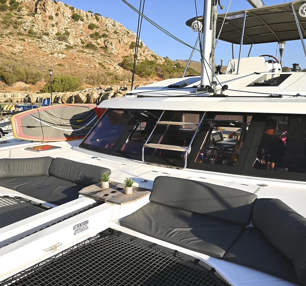 Moonlight Nautitech 40 Ανοιχτό ιδιωτικό καταμαράν — Δυτική Κρήτη 5