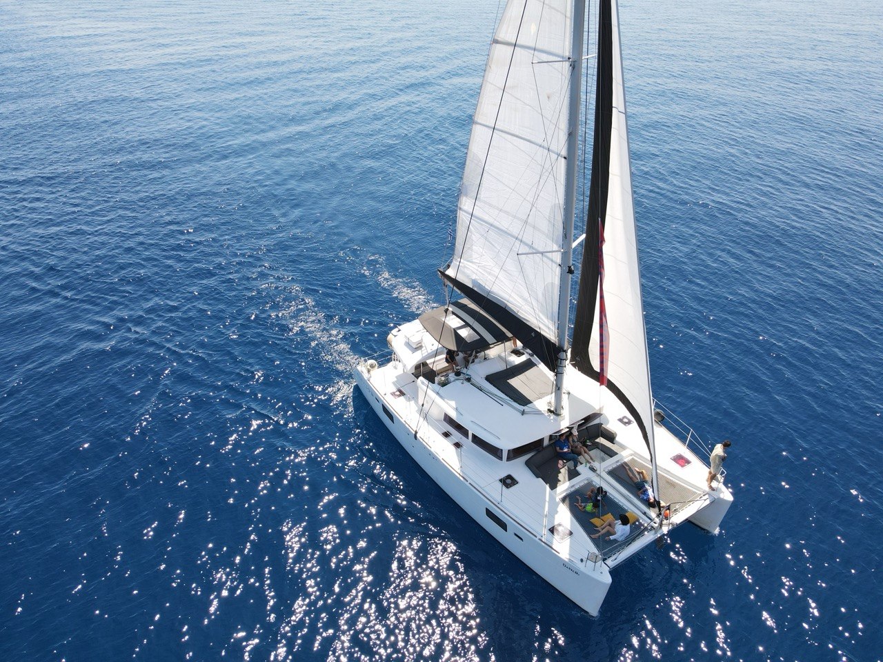 Premium Catamaran Cruise from Rethymno to Georgioupoli Bay
