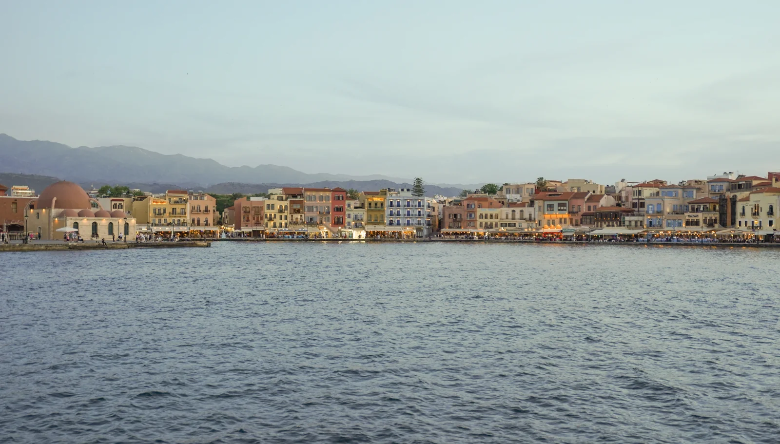 The Chania waterfront