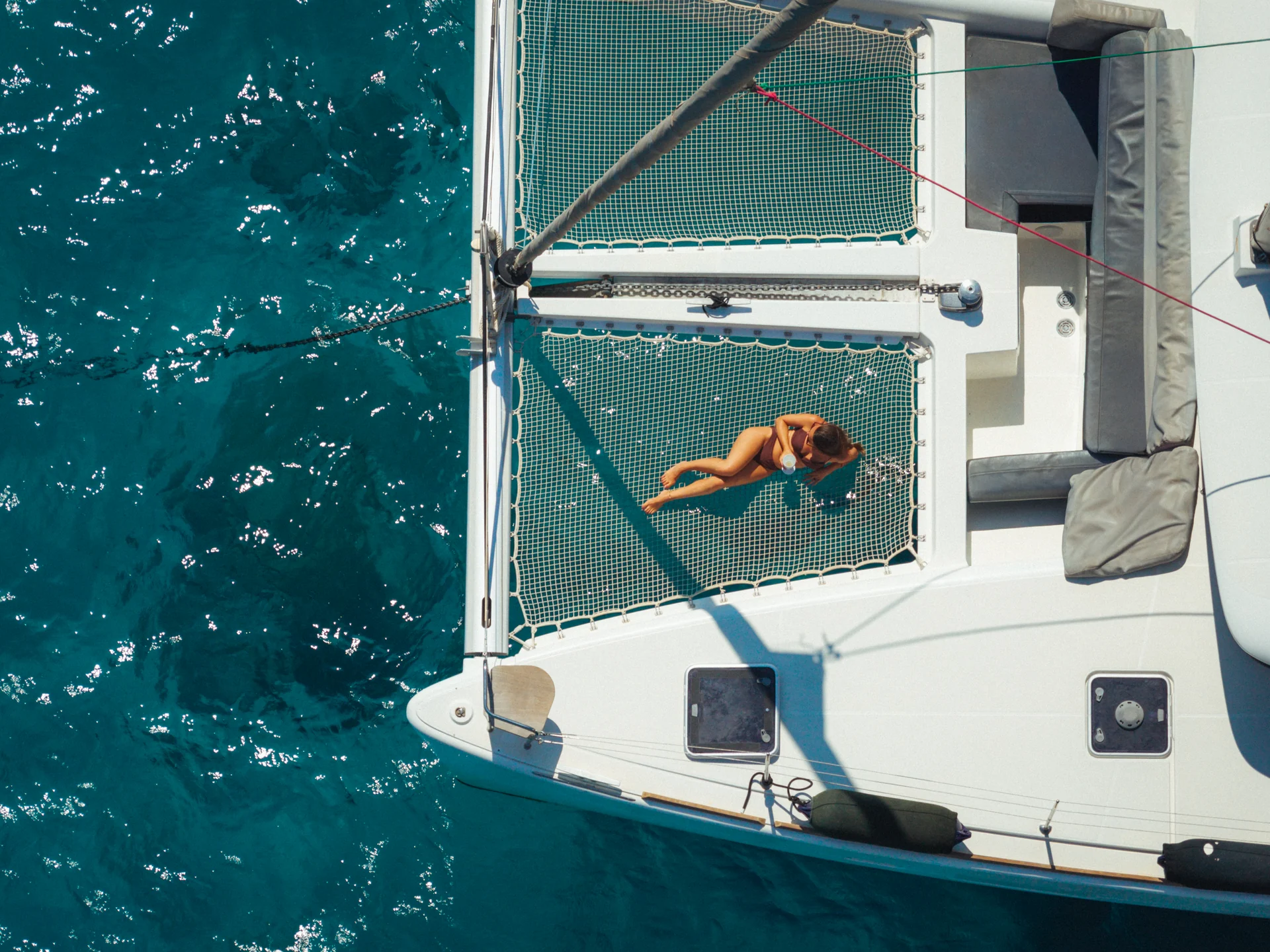 Catamaran cruise in Rhodes — 1