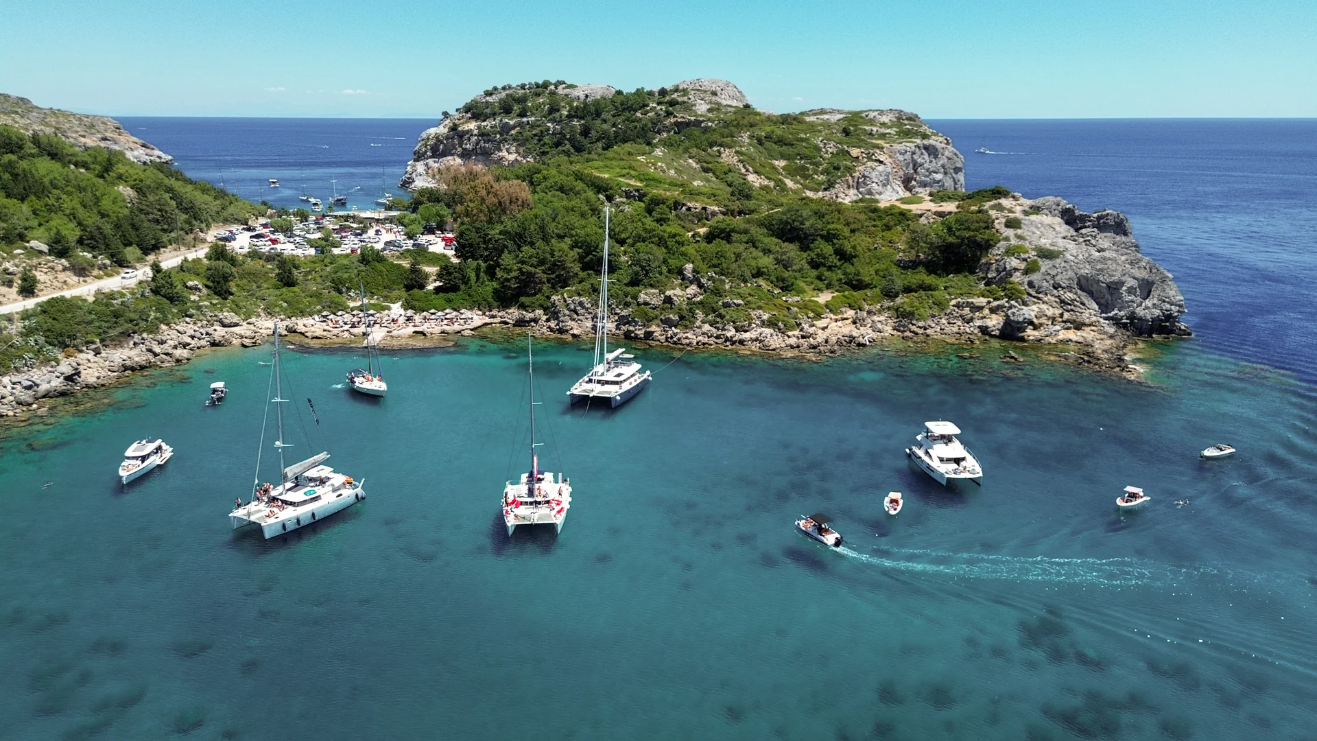 Catamaran cruise in Rhodes — 5