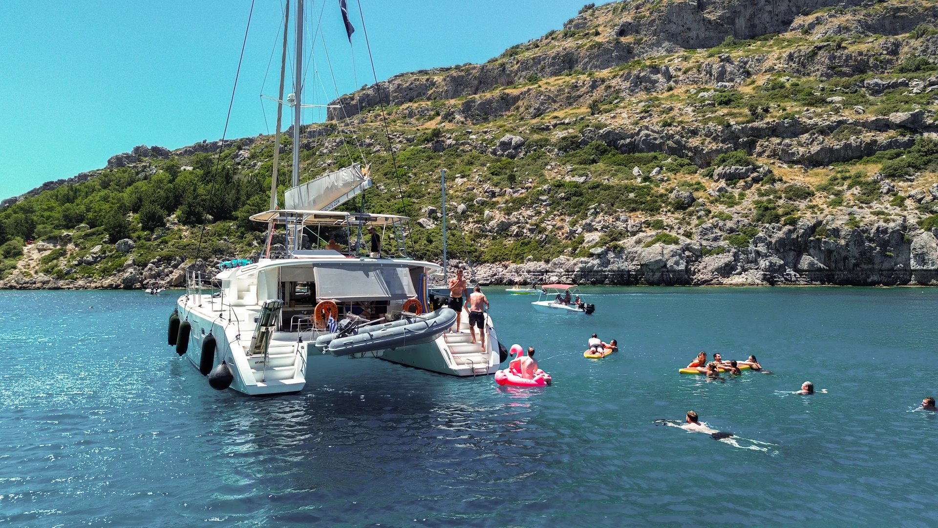 Catamaran cruise in Rhodes — 7