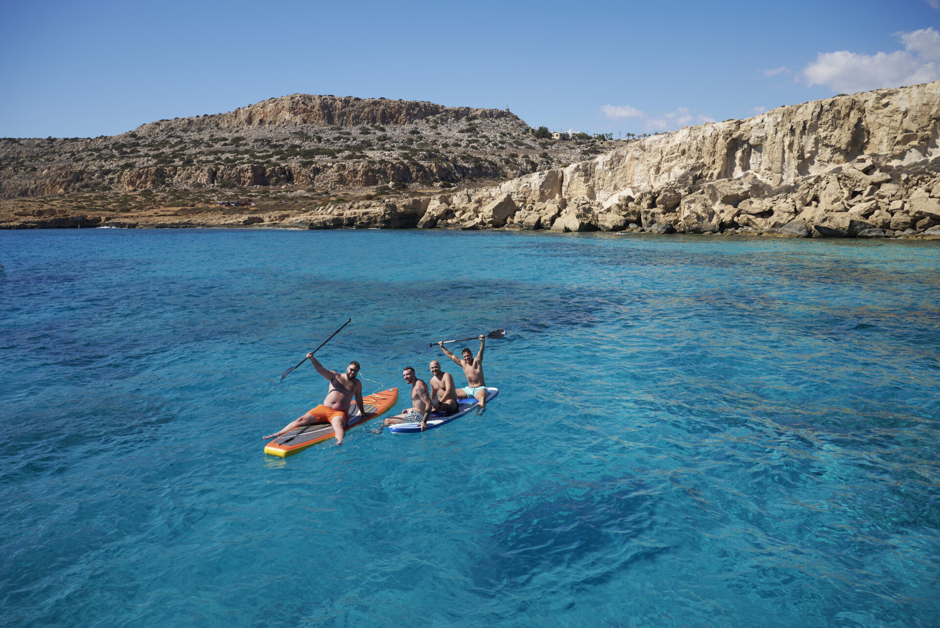 SUP paddle boarding Greece